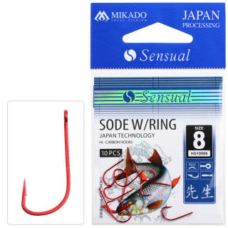 Mikado Sensual Sode Red onkikoukku 10kpl
