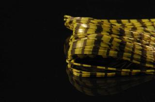 Olive with Black Bars  