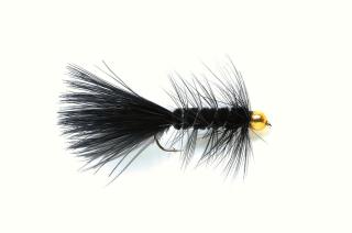 Woolly Bugger Black Gold Nugget (1606)