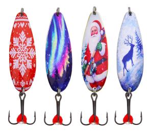 Santa Lures lusikkalajitelma lahjapakkauksessa