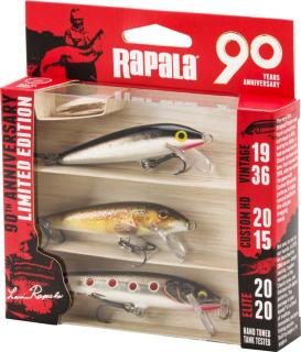  Rapala 90 vuotta R90 Floater Small Naturistic vaappulajitelma 3kpl/pkt.