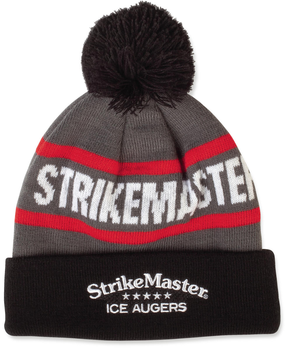 StrikeMaster Beanie tupsupipo Black / Red