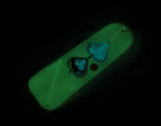 Bechhold Big Kahuna 11'' Green Super Glow Clapperblade houkutuslevy